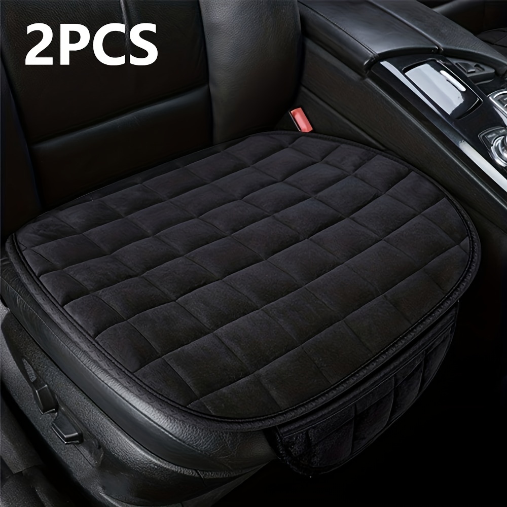 1 Pair Luxury Car Headrest Pillow Unisex Breathable Auto Neck Rest Headrest  Cushion Pillows Steering Wheel Cover Linen Material