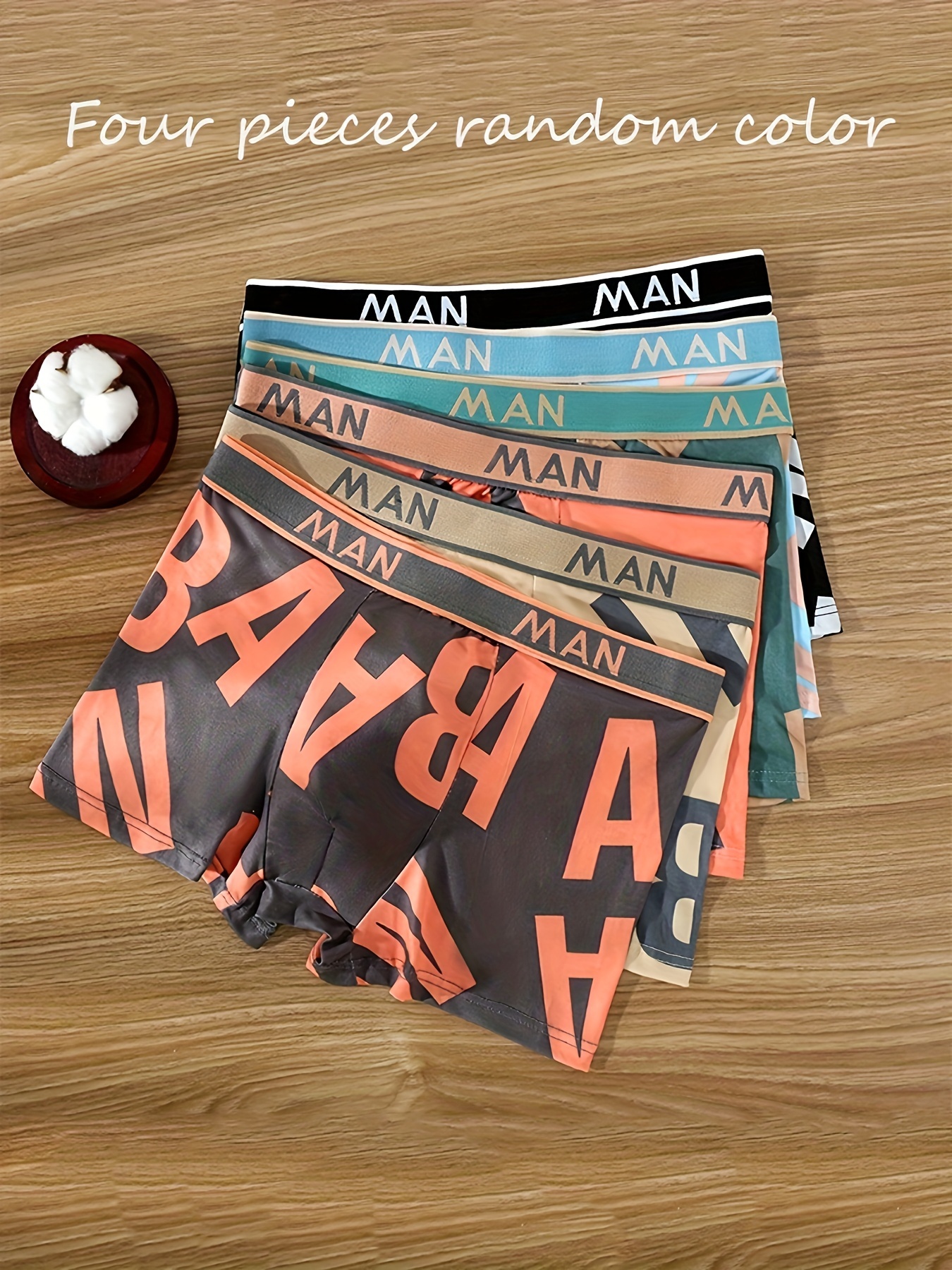 3pcs Lace Boxer Men Underwear Mens Boxers Male Boxer Shorts
