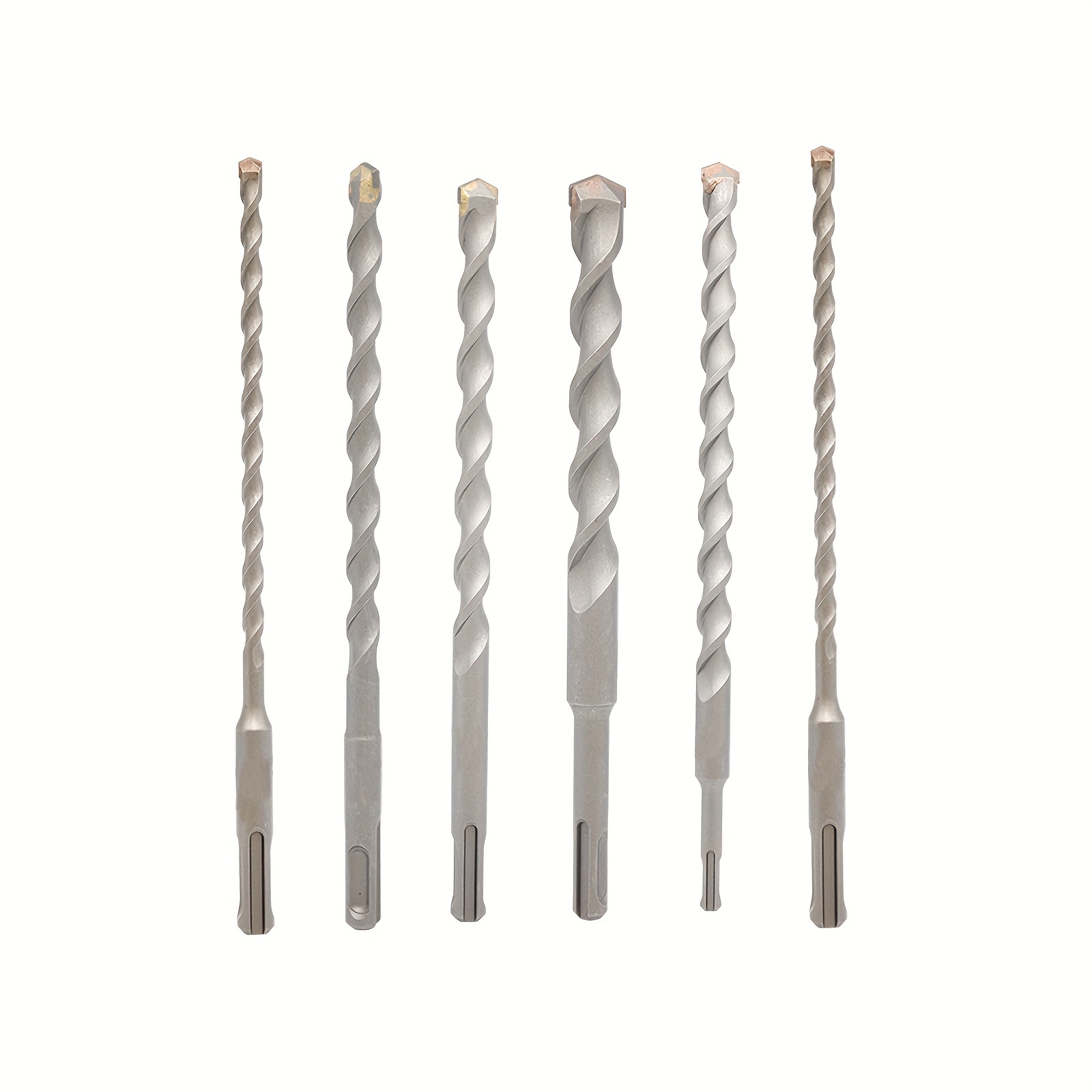 Brocas de martillo giratorio hexagonal SDS Plus de 5/32 x 7 pulgadas para  tornillo de hormigón, brocas rotativas 5/32, brocas SDS Plus 10 unidades