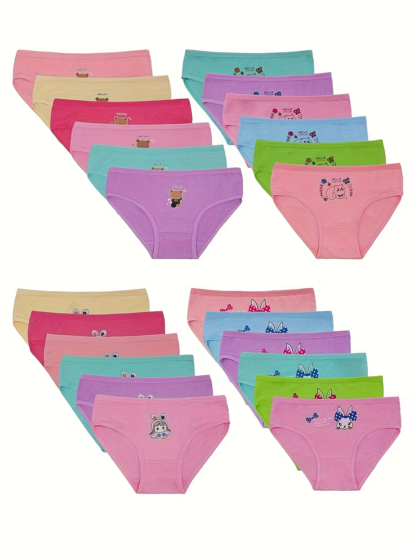 Little Girls Panties Toddler Panties Big Kids Underwear Soft - Temu Canada