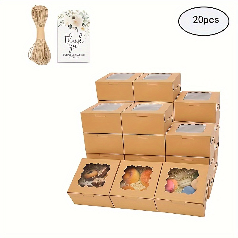 CAJAS PARA TARTA C/ASA P/10UDS