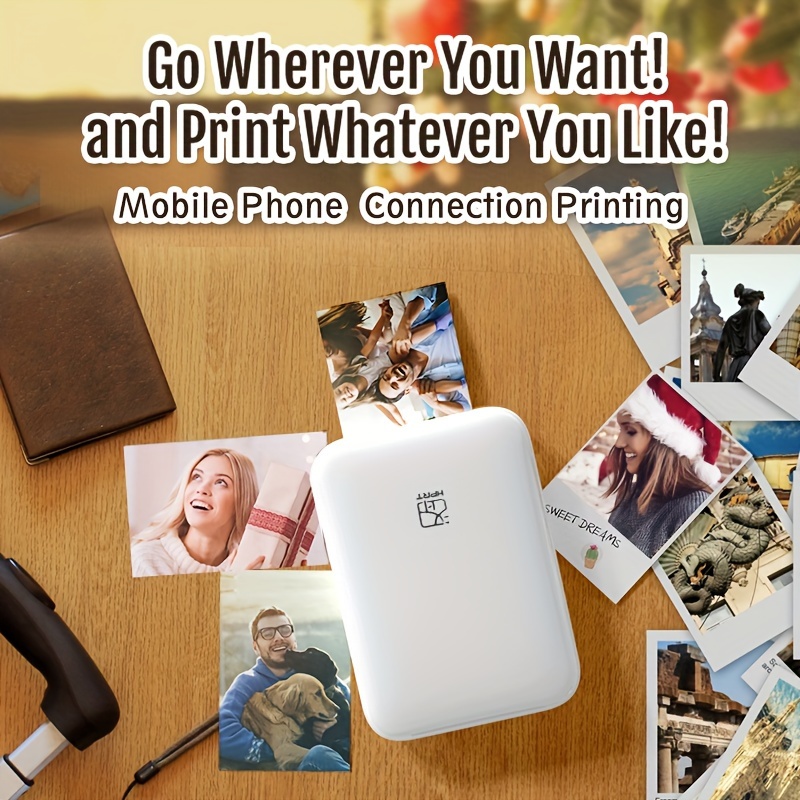 Mini Polaroid Printer Integration That Is Shoot And Print - Temu