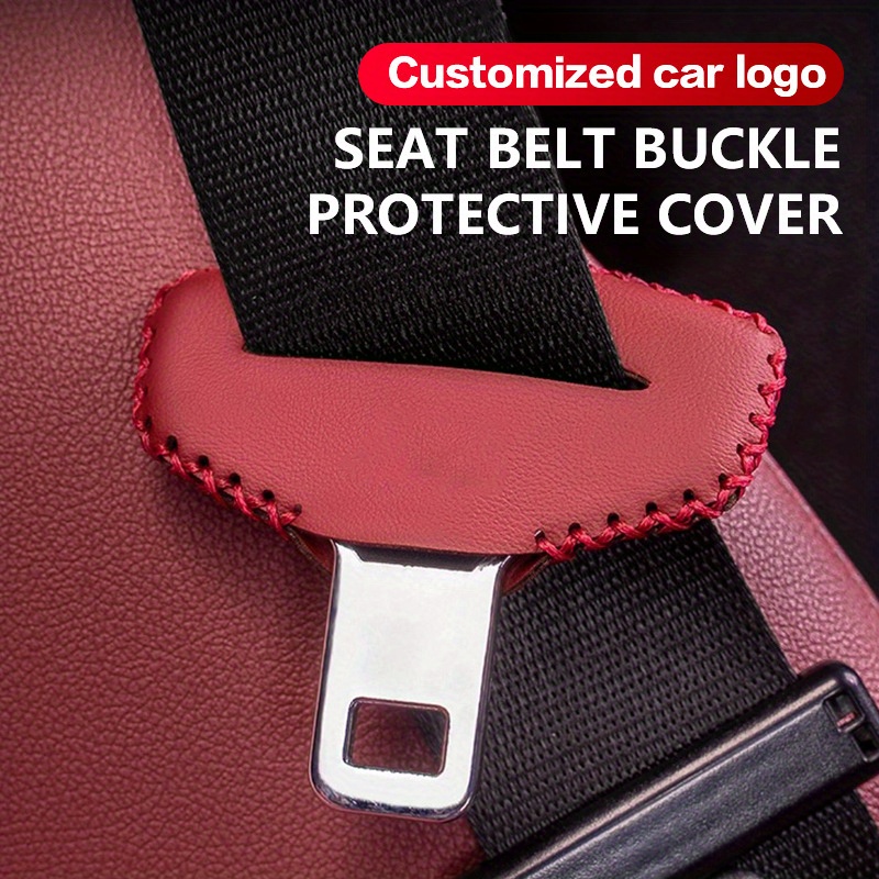Auto Sicherheitsgurt Schnalle Abdeckungen, Universal Silikon Anti-Scratch  Seat Belt Clips Protector Cover, Auto Safety Button Case Protector Car