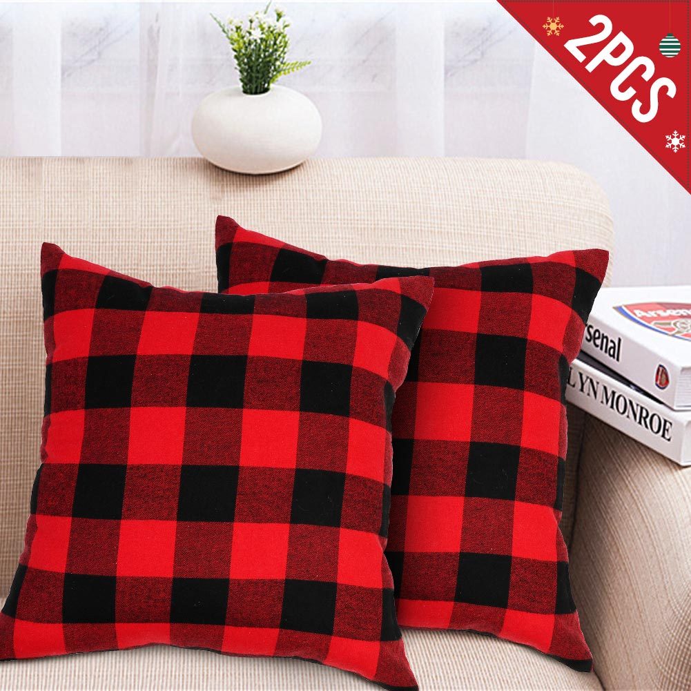 Kirklands plaid clearance pillows