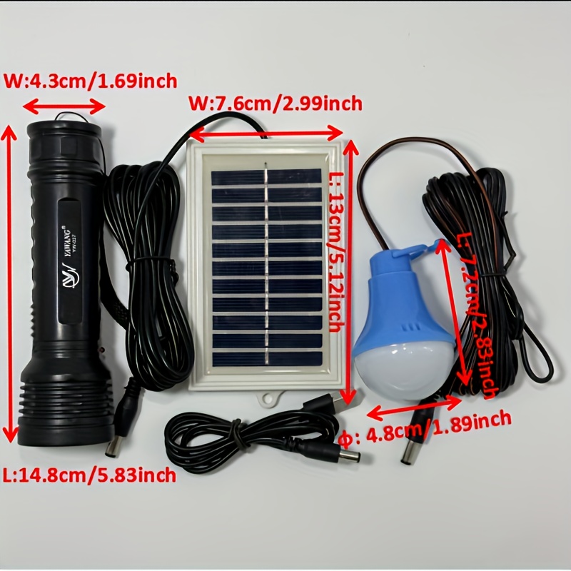 15+ Solar Powered Flash Light