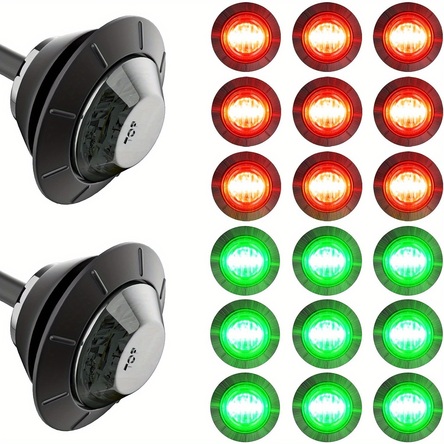 Nuevas Luces Indicadoras Marcador Lateral Led Impermeables - Temu