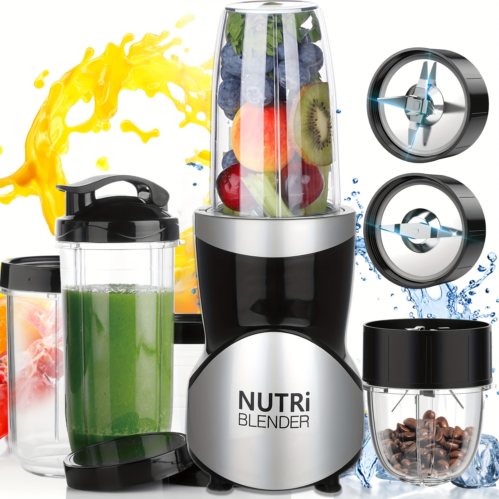 Nutri Ninja Blender Cup With Sip Seal Lid For Auto Iq Series - Temu