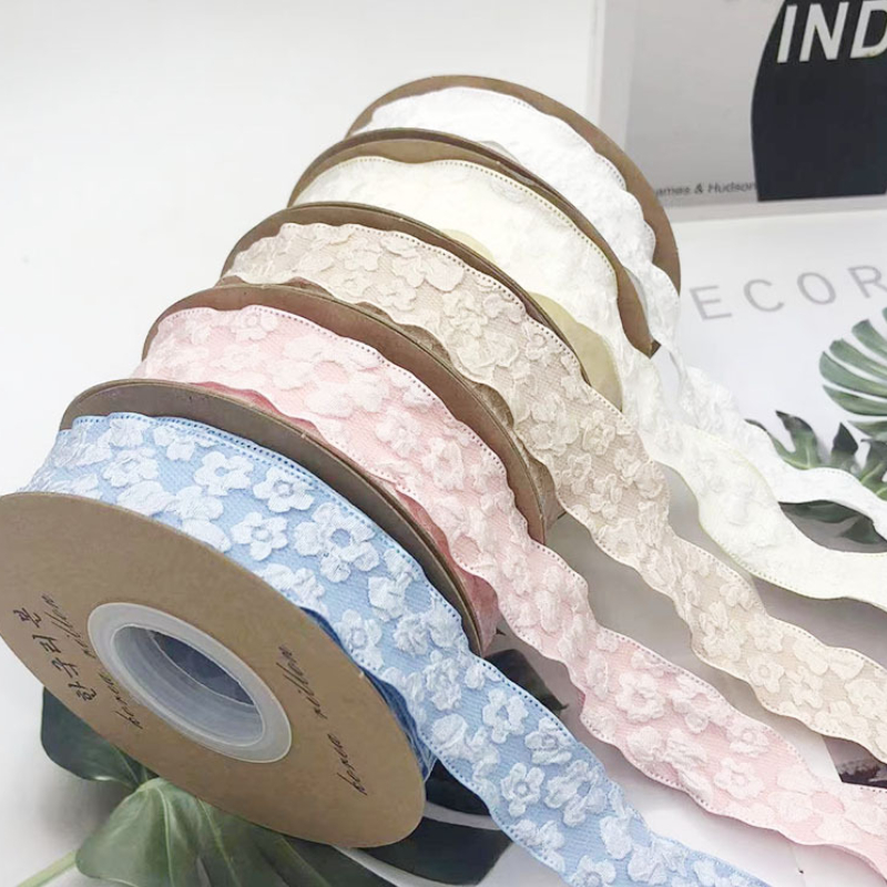 2pcs, Ribbon 866.14 Inch Handmade Valentine's Day Rose Flower Material  Satin Ribbon Flower Gift Packaging Holiday Party Decoration Ribbon, Ribbons  For