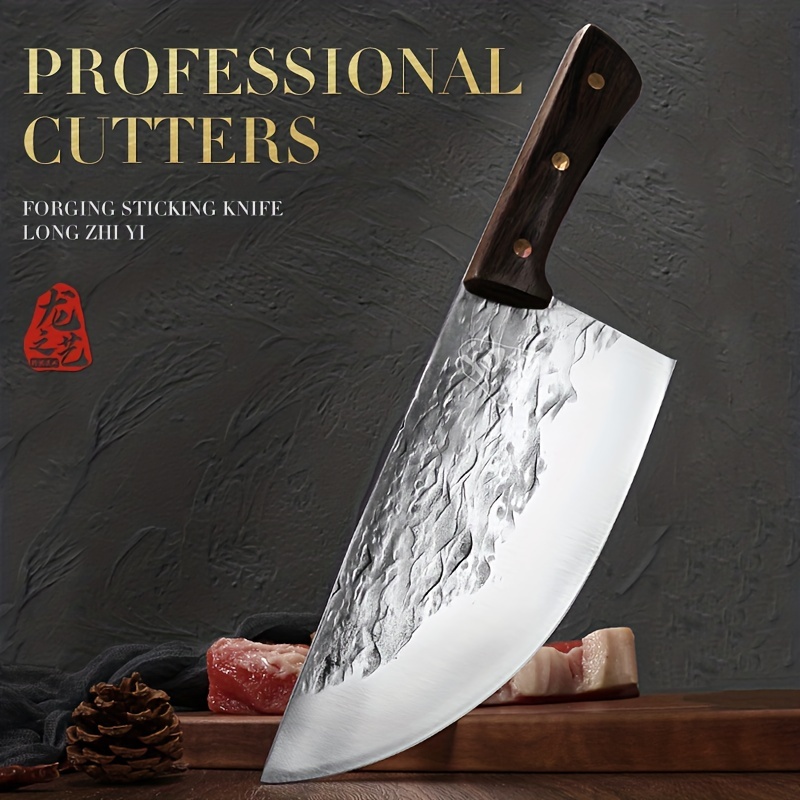 Profesional Cuchillos De Cocina Hacha Carnicero Cuchillos Para