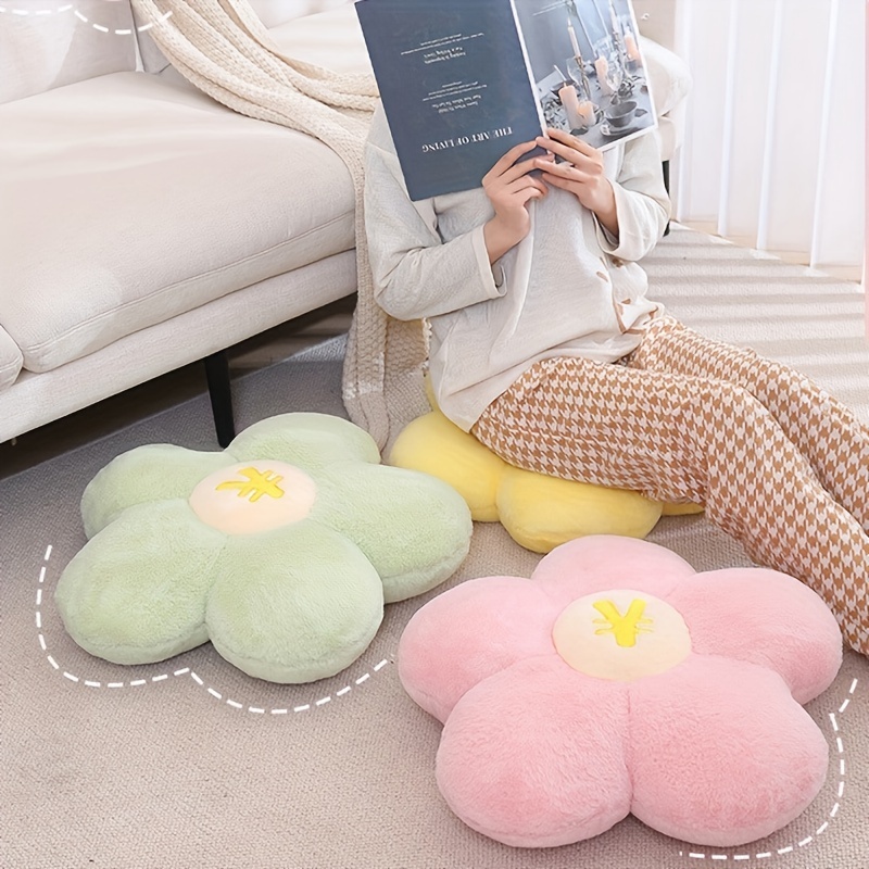 Flower Shaped Floor Pillow Cushion, Floor Pillow Soft Seating