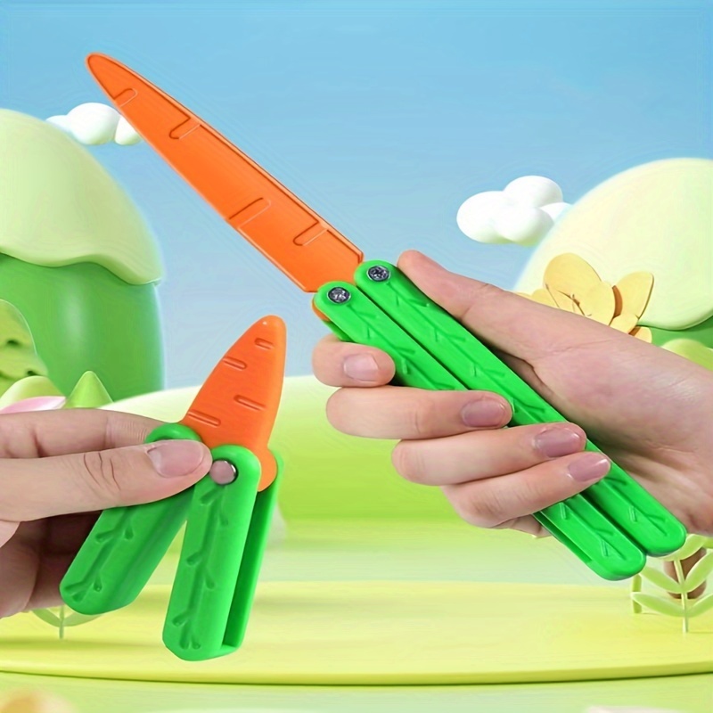 Little Carrot toy gun popular stress release free carrot knife as gift -  gengunpath