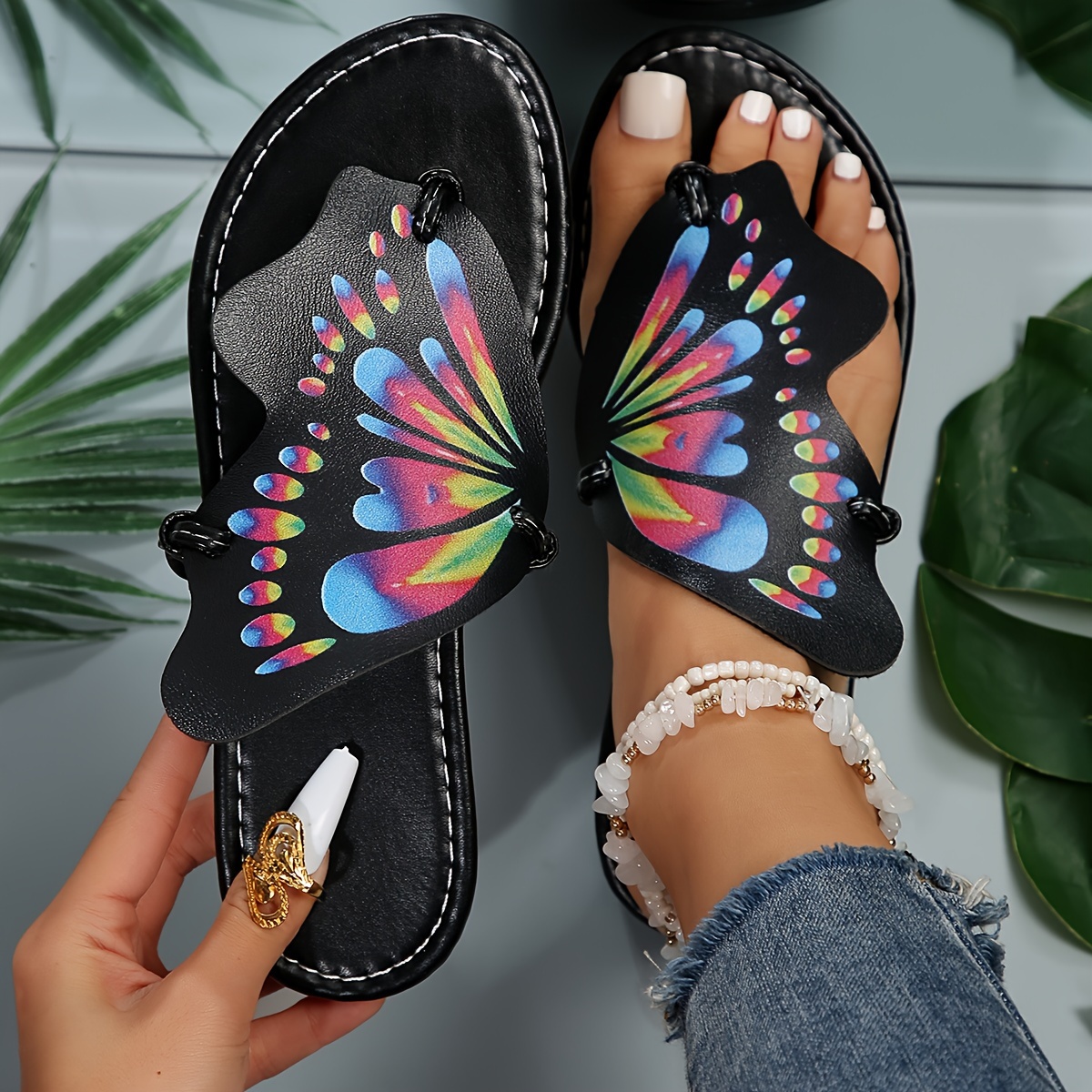 Inc butterfly online sandals