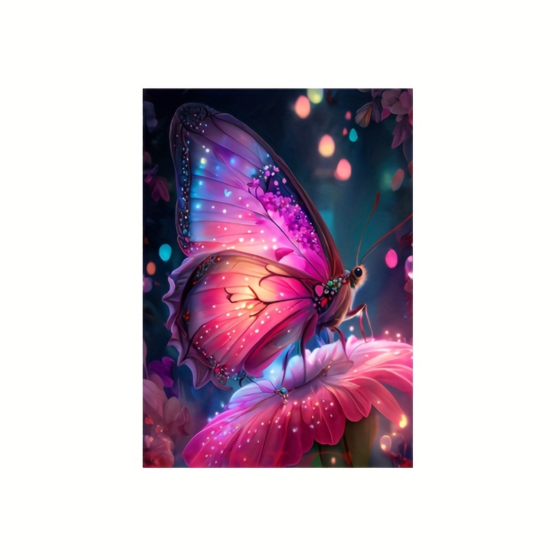 Butterfly Printing 60 Slots Diy Diamond Painting Accessories