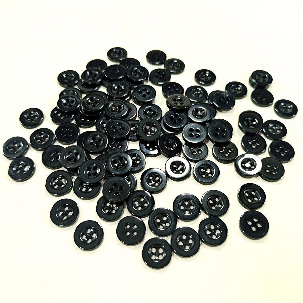 9-11mm Small Shirt Button With letters Resin Colored Buttons For