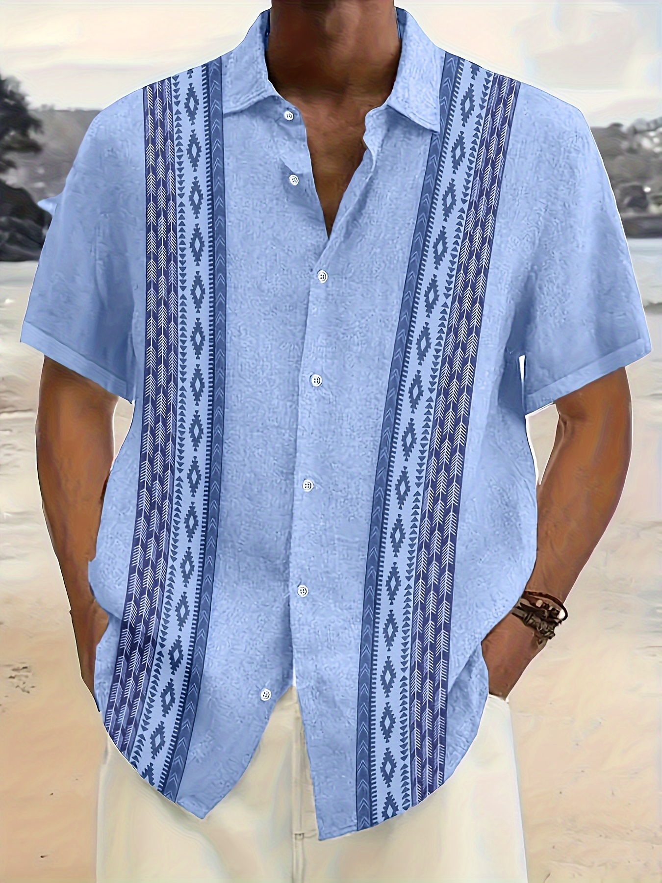 Camisas best sale bohemias hombre