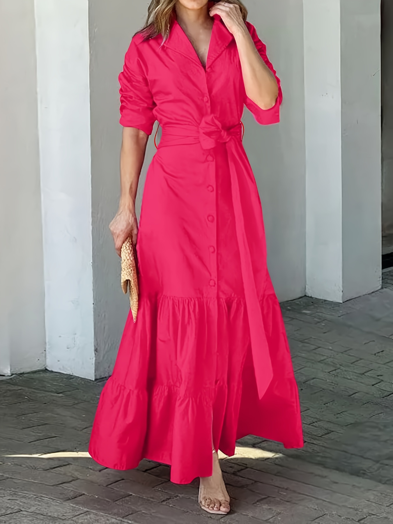 Flowy Long Dresses For Women - Temu Canada