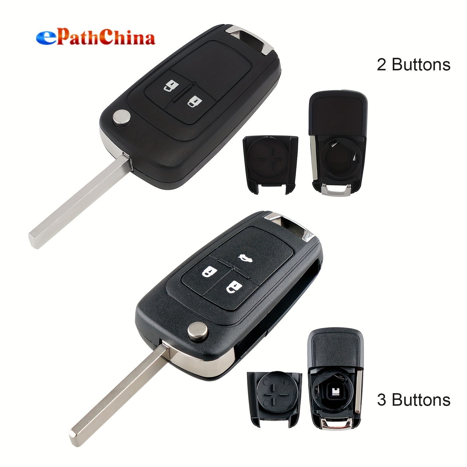 Pour Nissan Teana / Ariya 5-bouton démarrage Hallmo voiture cuir de  vachette clé housse de protection étui à clés (noir)