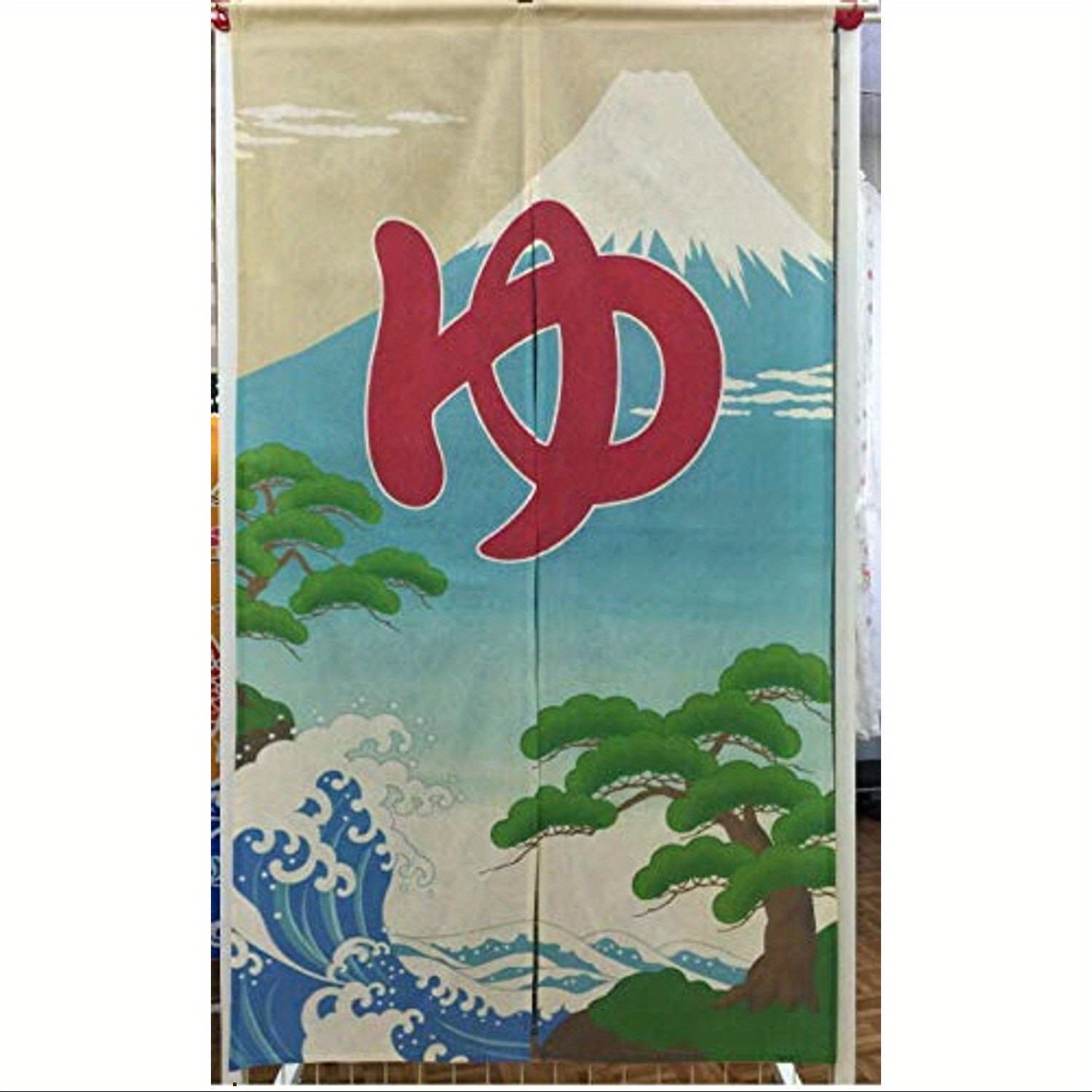 TEMU Yata Local Curtain Sasano Ittobori Poppo Long-tailed Chic Canvas