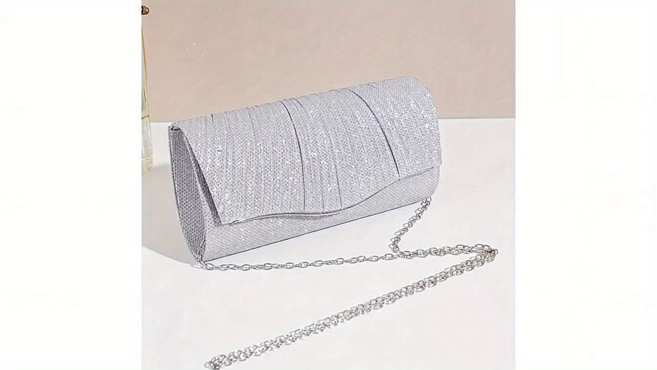 Banquete Bolso Plateado Amazon Bolso Fiesta Mujer Fonyiunce Bolso