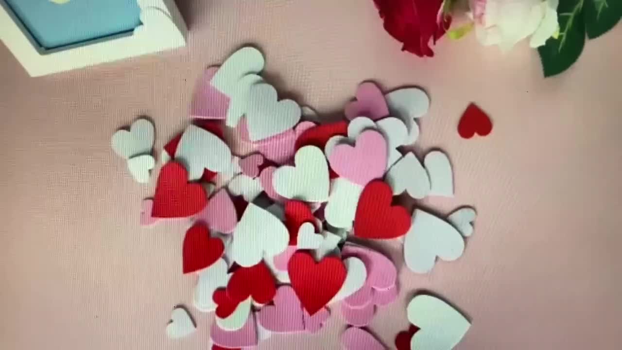 Heart stickers self adhesive foam Hearts - Temu