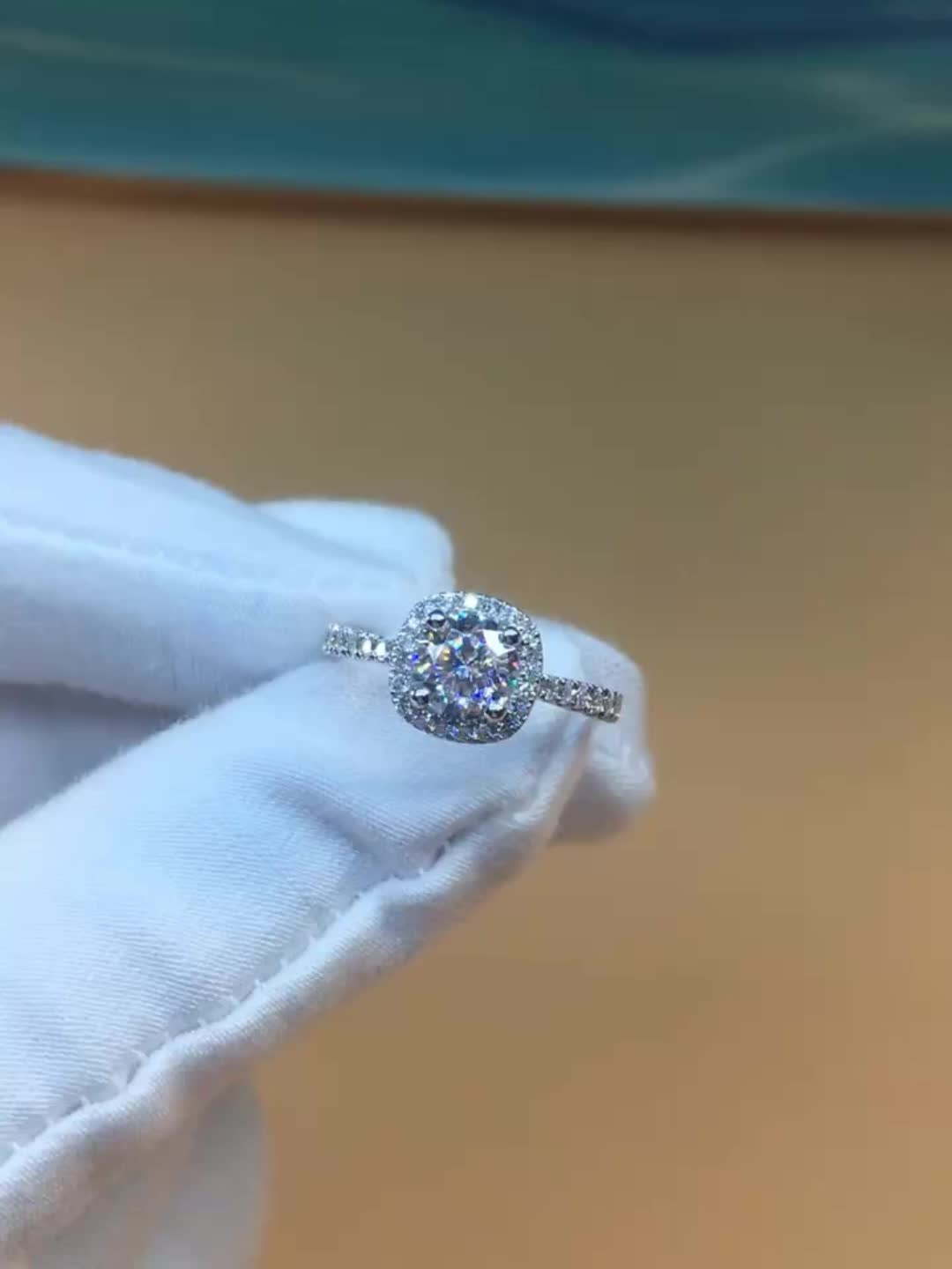 Squoval wedding store ring