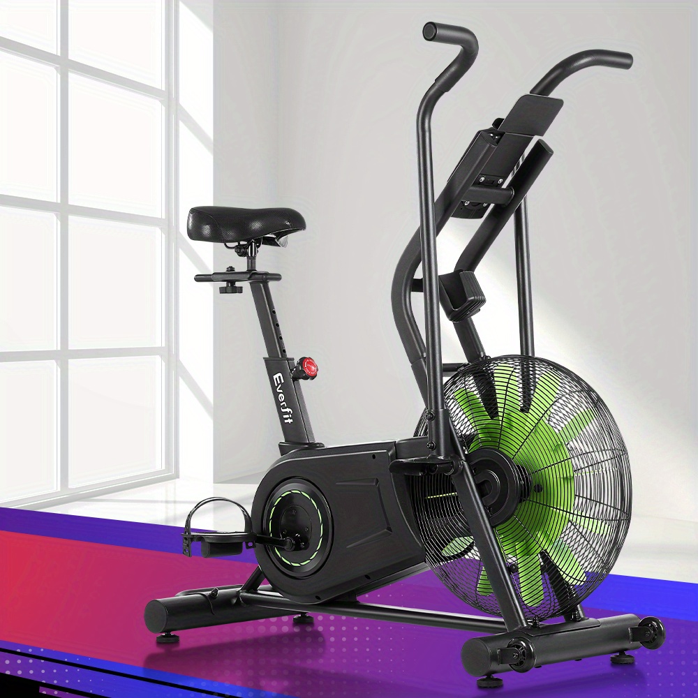 TEMU Everfit Exercise Bike Fitness Equipment Home Gym Cardio, Without Battery