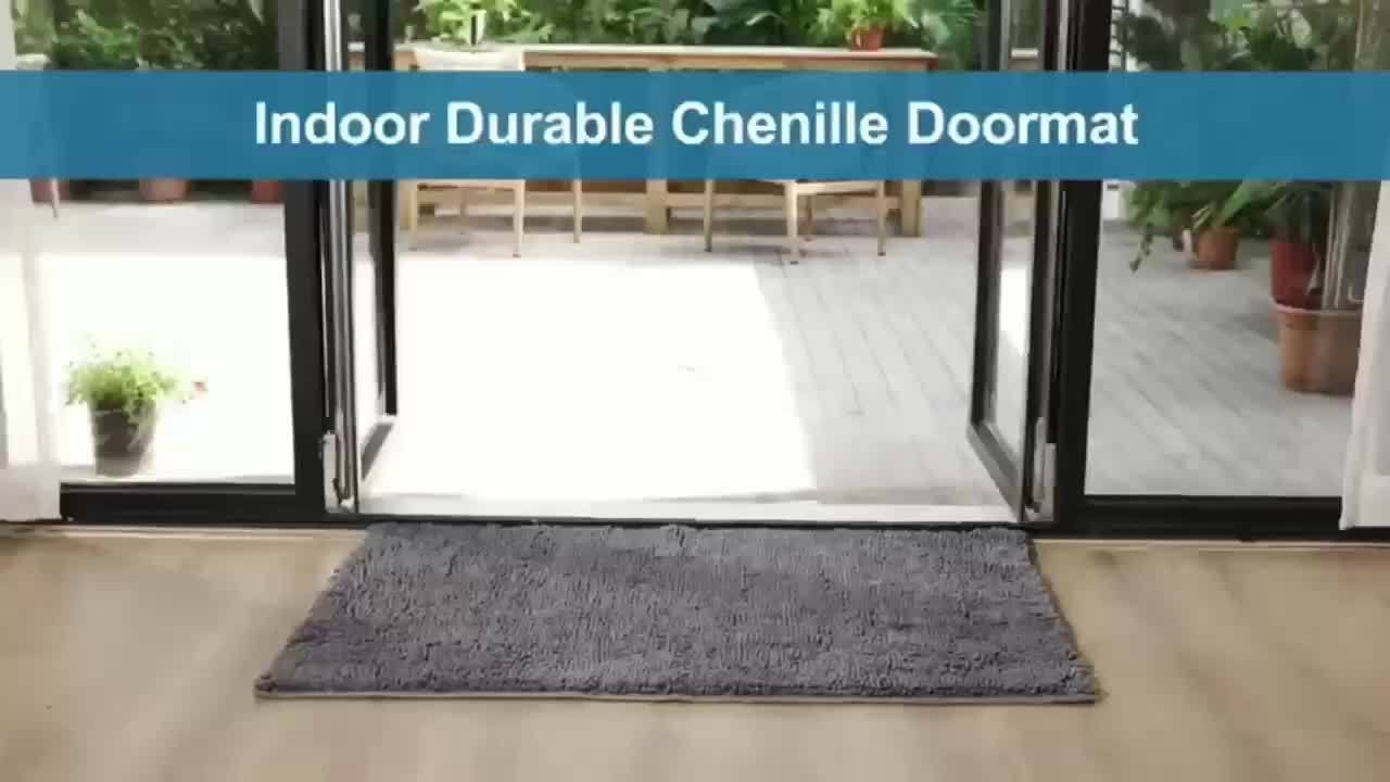 Indoor Chenille Door Mat