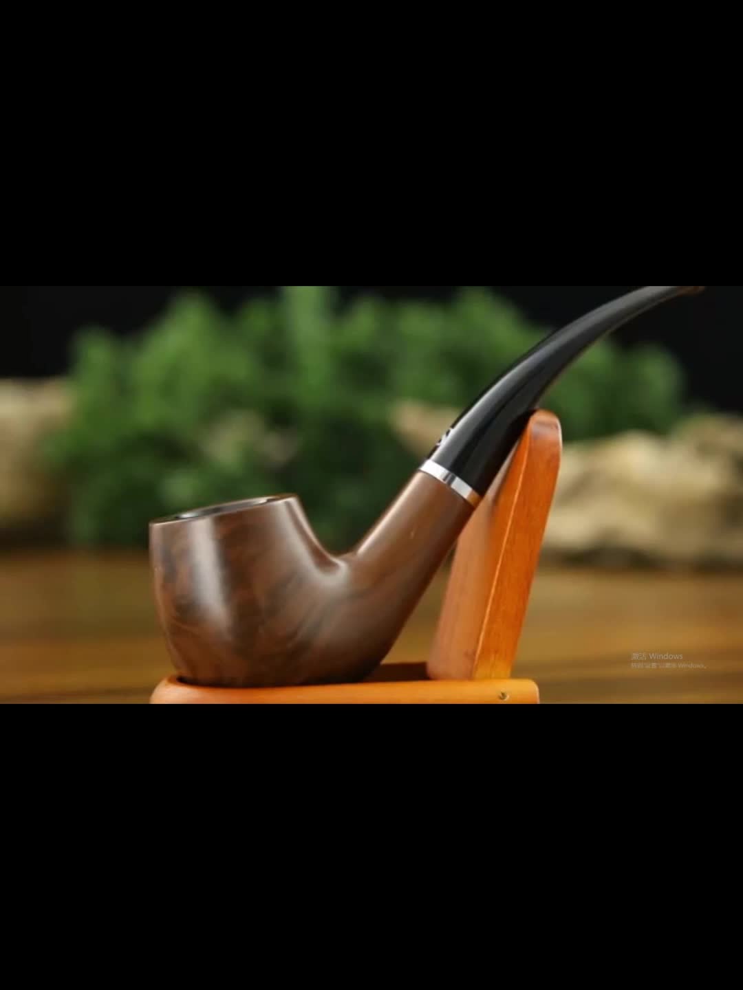  Whitluck's Tobacco Pipe, Handmade Wood Smoking Pipe