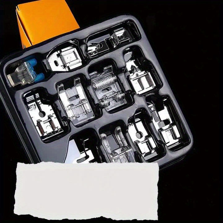 EMagTech Set Di 2 Piedini Per Macchina Da Cucire Con Aghi Gemelli (2,3,4mm) Per Brother, Janome, Singer - 5