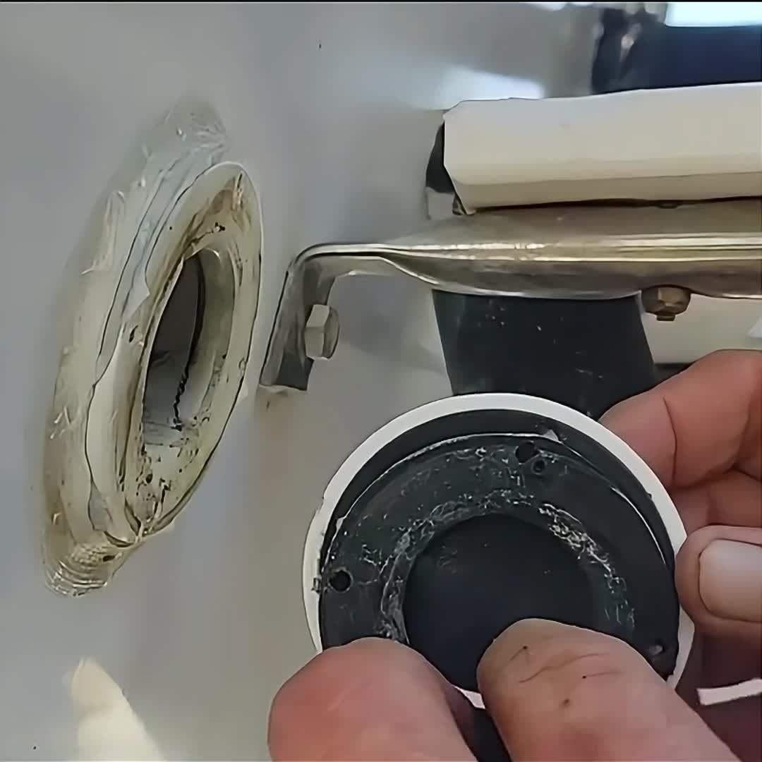 Boat Self-Bailing Cockpit Mounted Scupper Valve Kit