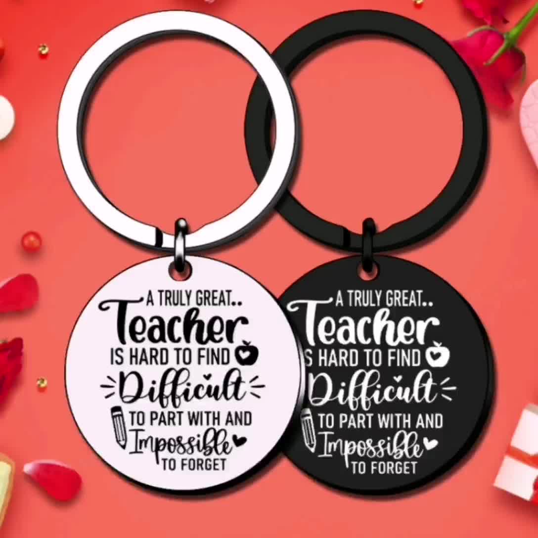 3 PCS Keychain Teacher Gifts Teacher Appreciation Gifts for Women