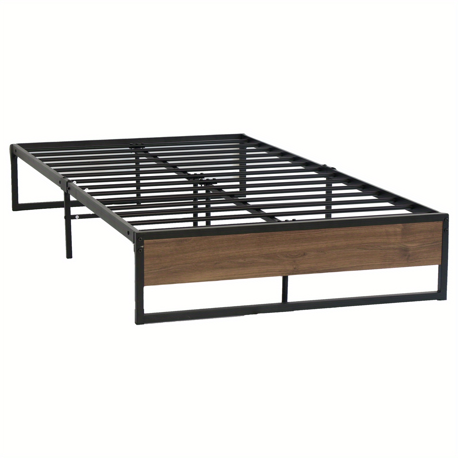TEMU Bed Frame Metal Frame Bed Base - King Single