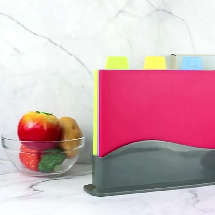 Colorful Plastic Chopping Board Set Base Non slip Colour - Temu Germany