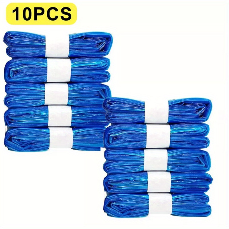 TEMU 10pcs 4.5m-meter Anti Odor Diaper Bucket Filling Bags - Using Anti Odor Technology For Garbage Storage - Compatible With , Minchkin, Diaper