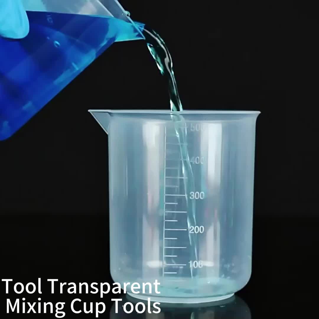 Transparent Graduated Measuring Cup For Epoxy Resin And - Temu