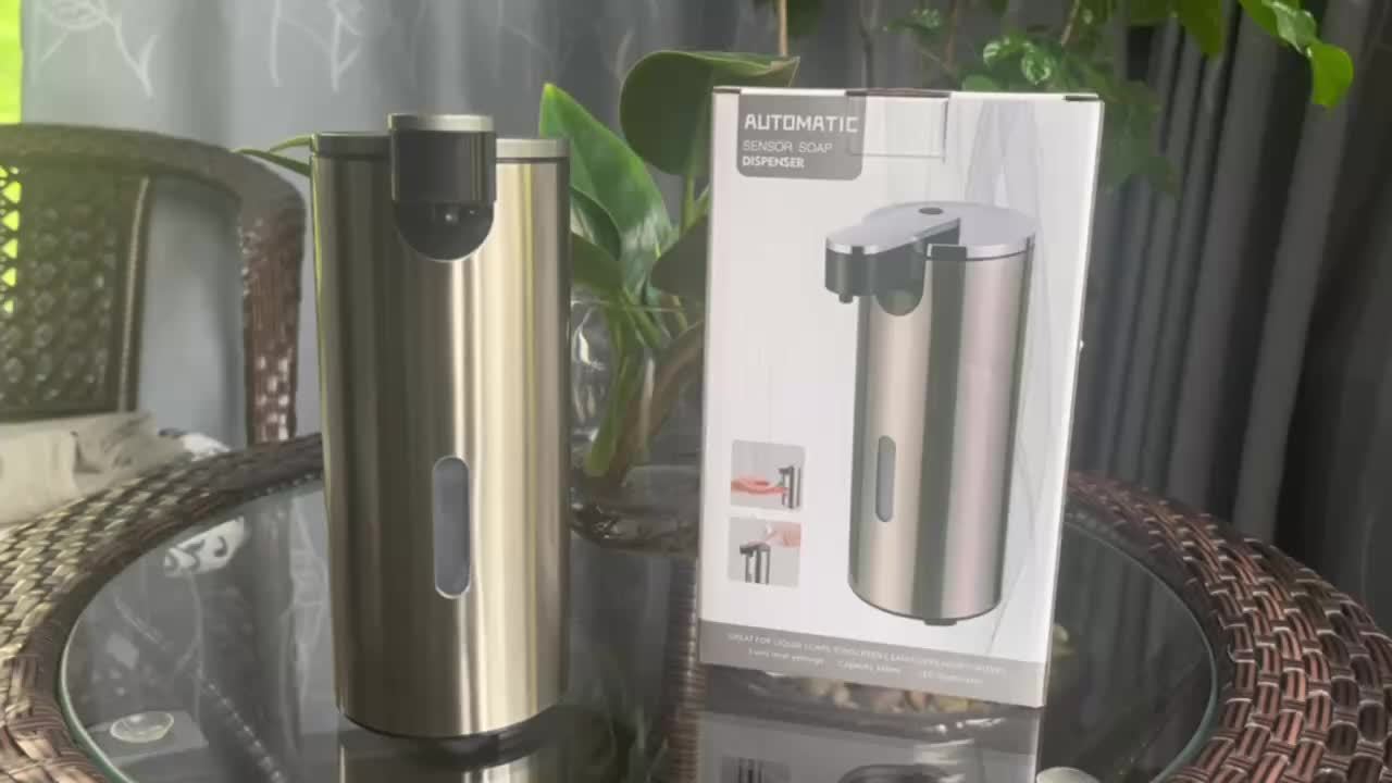 ultimate 2001 Stainless Steel Automatic Soap Dispenser with Infrared Sensor - Touchless Hygienic Design, No Press/No Touch Operation, Immediate Liquid Dispensing for Bathroom, Kitchen, Office - Battery Powered (AAA Not Included), Hand Soap Dispenser, Kitchen Sink Accessory, Modern Metallic Finish, Sleek Cylindrical Design, Durable Metallic Construction 11 ultimate 2001 Stainless Steel Automatic Soap Dispenser with Infrared Sensor - Touchless Hygienic Design, No Press/No Touch Operation, Immediate Liquid Dispensing for Bathroom, Kitchen, Office - Battery Powered (AAA Not Included), Hand Soap Dispenser, Kitchen Sink Accessory, Modern Metallic Finish, Sleek Cylindrical Design, Durable Metallic Construction - Image 11