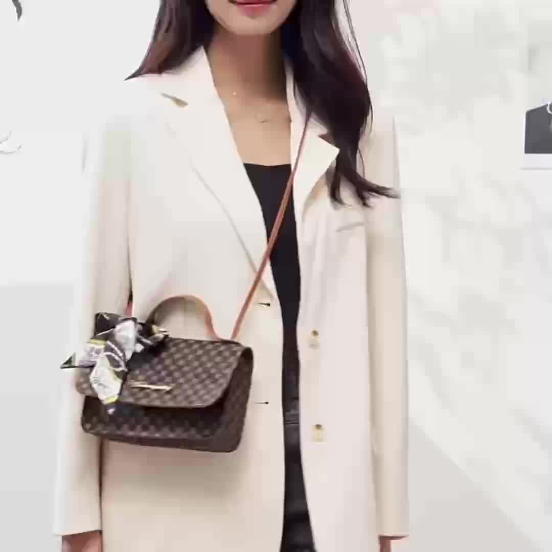 Louis Vuitton Square Bag Womens Handbags, White