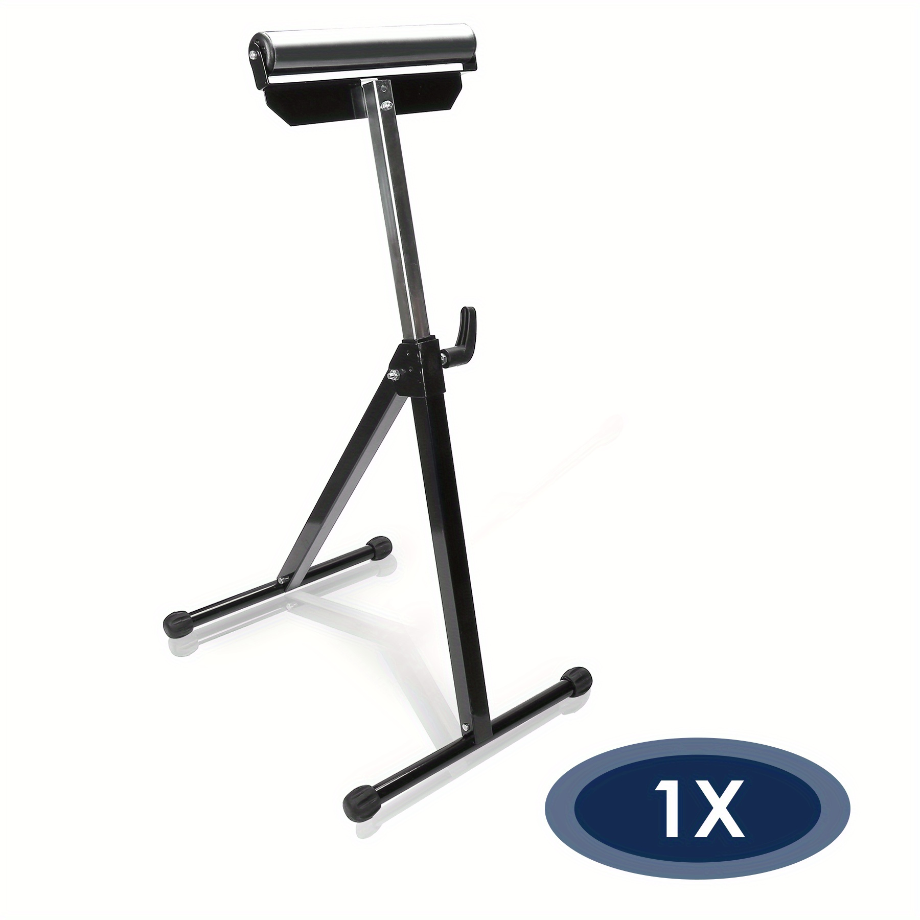 Sonnewelt Adjustable Roller Stand - 27" To 43" Height, Foldable With Non-slip Feet, Supports Up To 200 Lbs