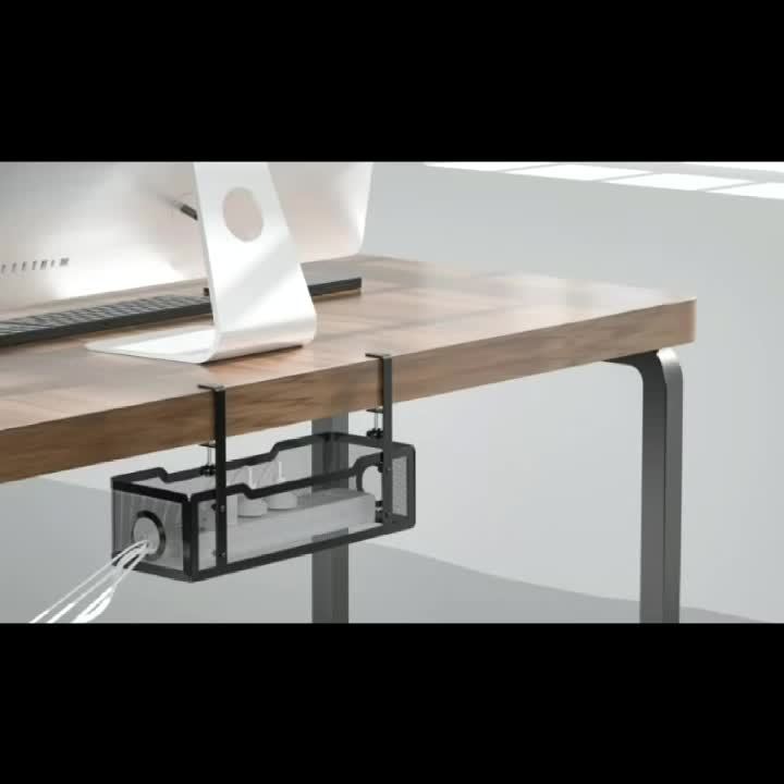 Under Desk Cable Management Box for Organized Workspaces