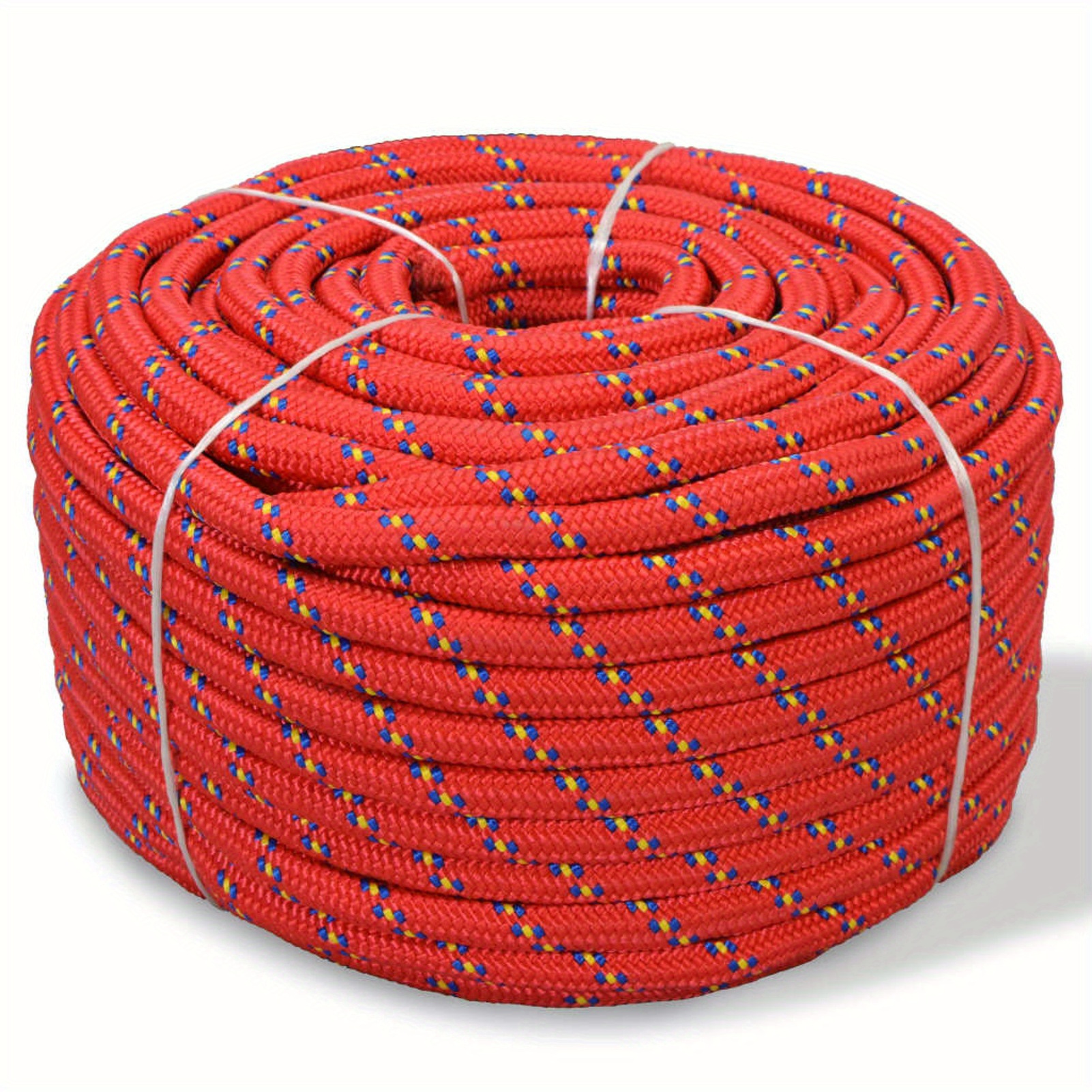 Marine Rope Polypropylene 10mm 50m Red For Use In All Types Of Rigging Or As A Mooring Line
