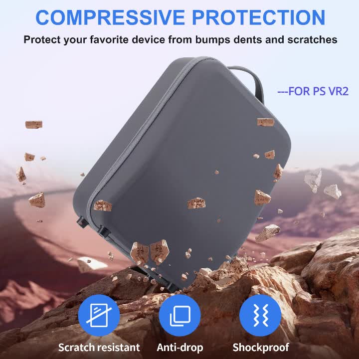 New Storage Bag Carrying Case Ps Vr2 in one Vr Accessories - Temu