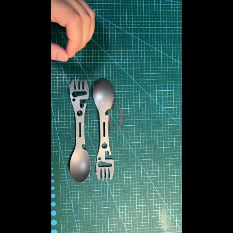 10 in 1 Multifunctional Stainless Steel Spork Fork: The - Temu