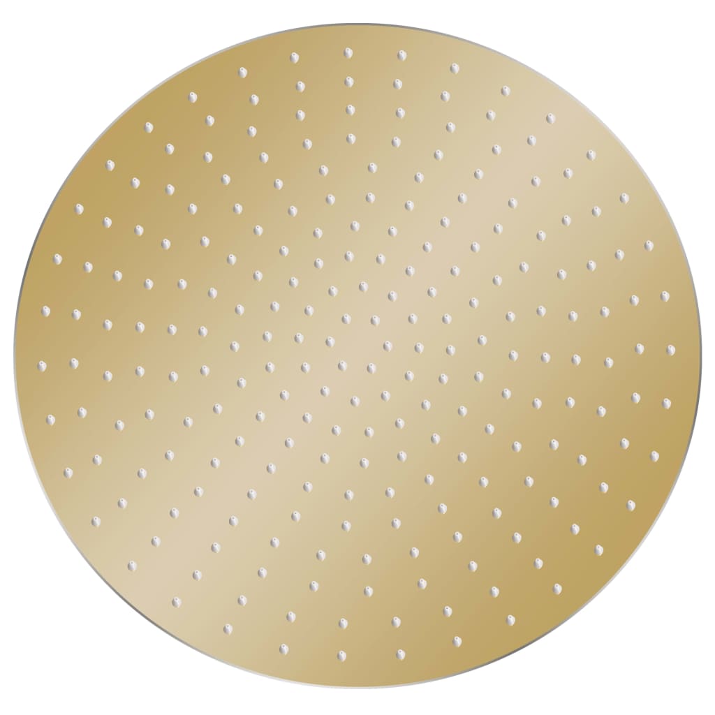 Modern Stainless Steel Rain Shower Head - 50cm Round Design