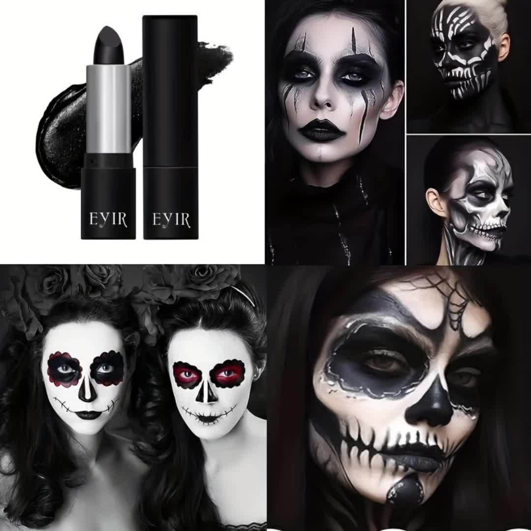 Halloween Oil Stick Black Face Paint Stick Face Body Paint - Temu