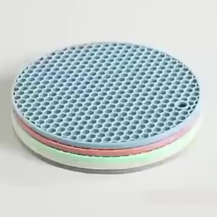 Turquoise Silicone Trivet Mat by Celebrate It®