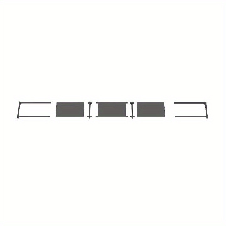 Three-row Large Capacity Carbon Steel Coat Rack Floor to Ceiling