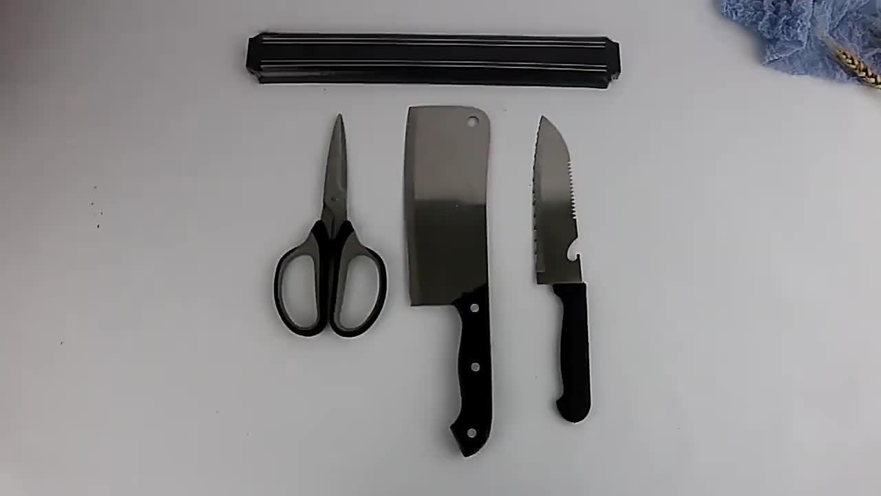 Desktop magnetic knife holder multi-functional chopping board holder  dirt-free log + Bronze beauty - Shop CHONG Knives & Knife Racks - Pinkoi