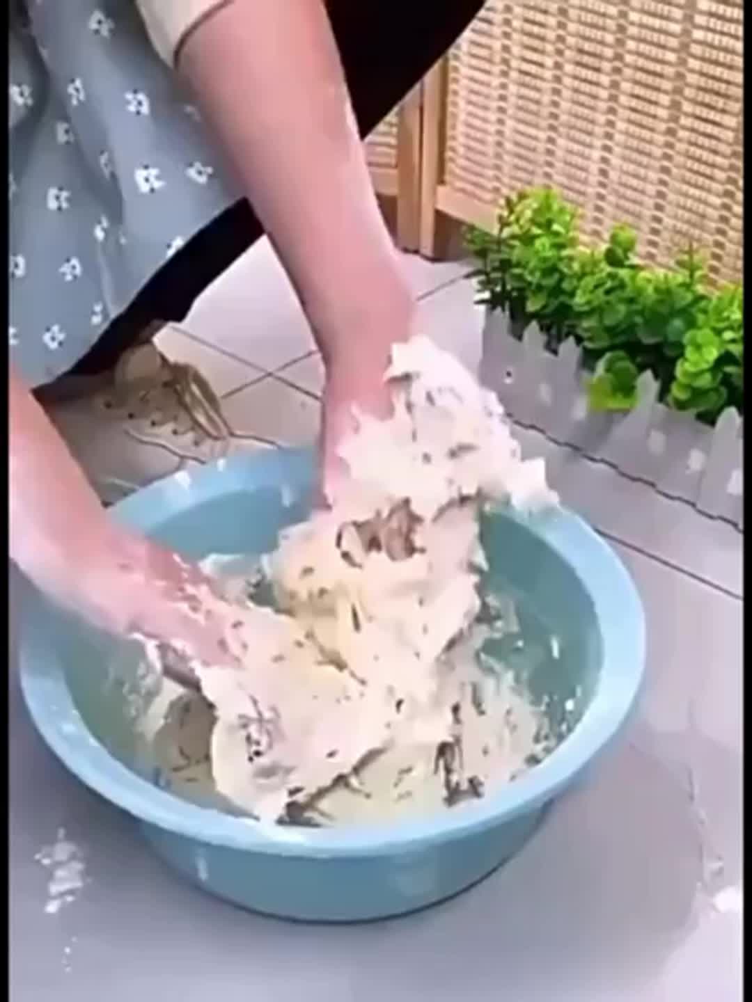 Manual Dough Kneading Mixer - Multi-Functional Stainless Steel Tool