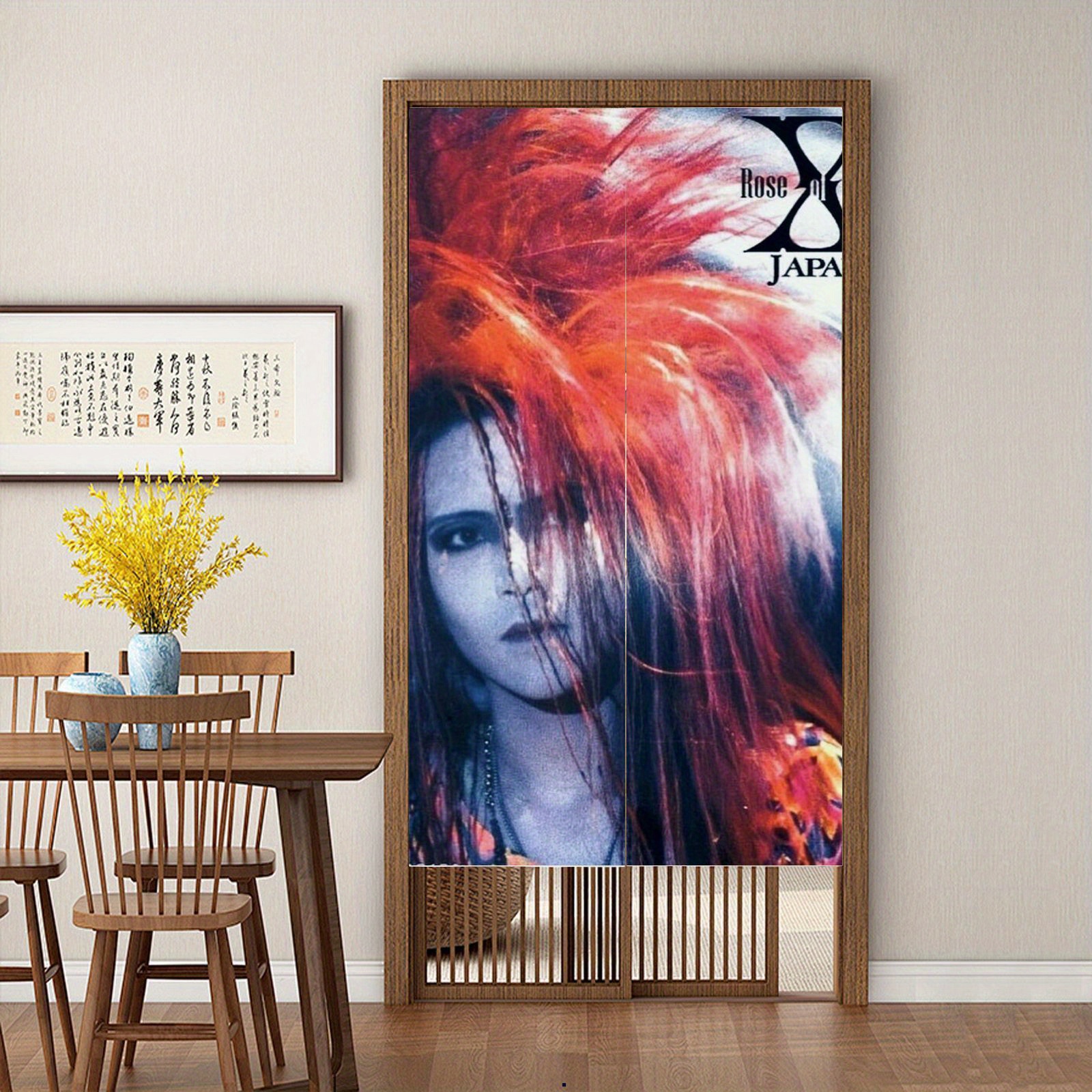 TEMU Noren Curtains Blackout Fn Popular Privacy Curtains Room Divider Curtains Entrance Curtains Long Curtains Noren Curtains Room Dining Room