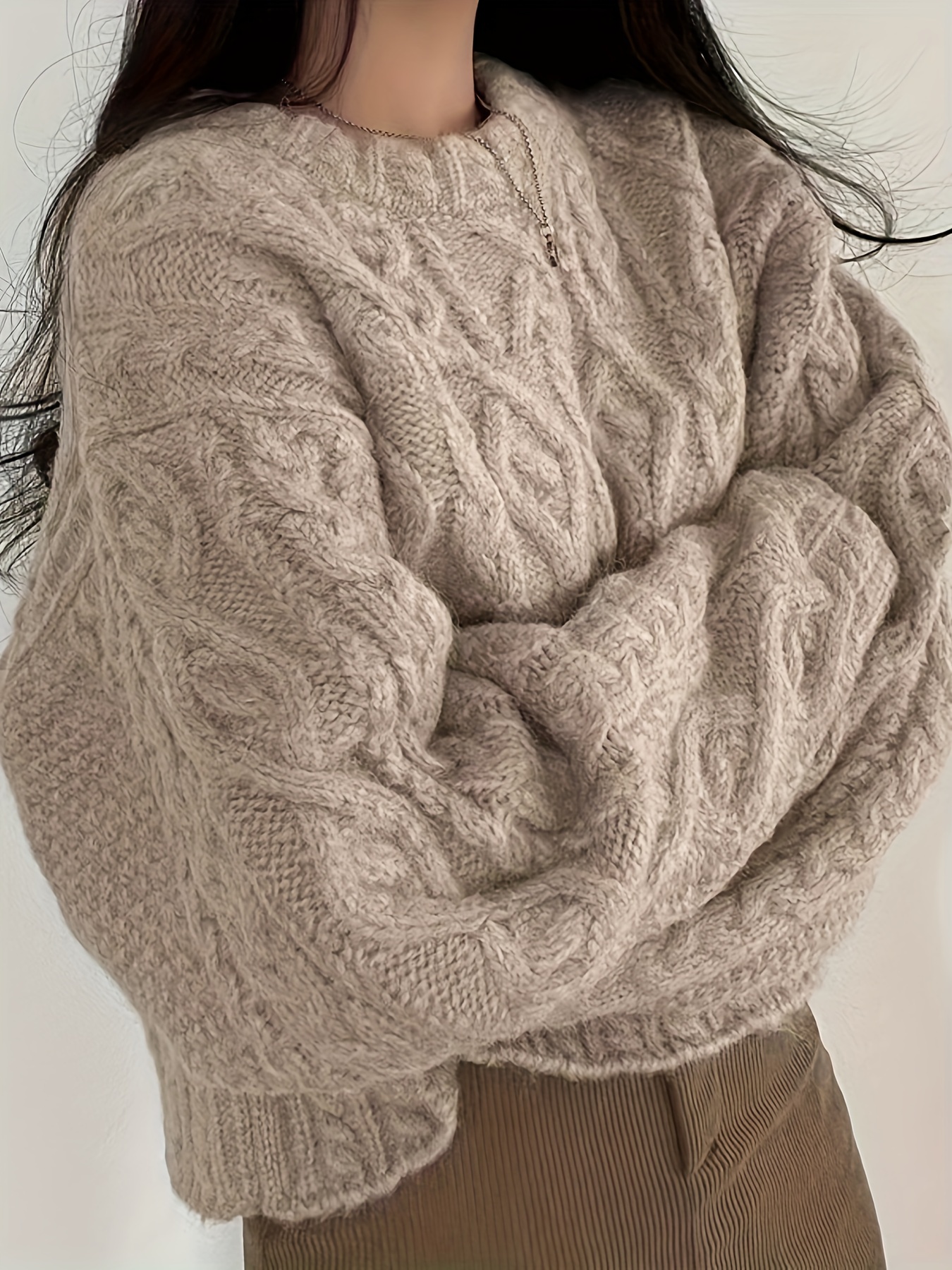 Knit Sweater - Temu Canada